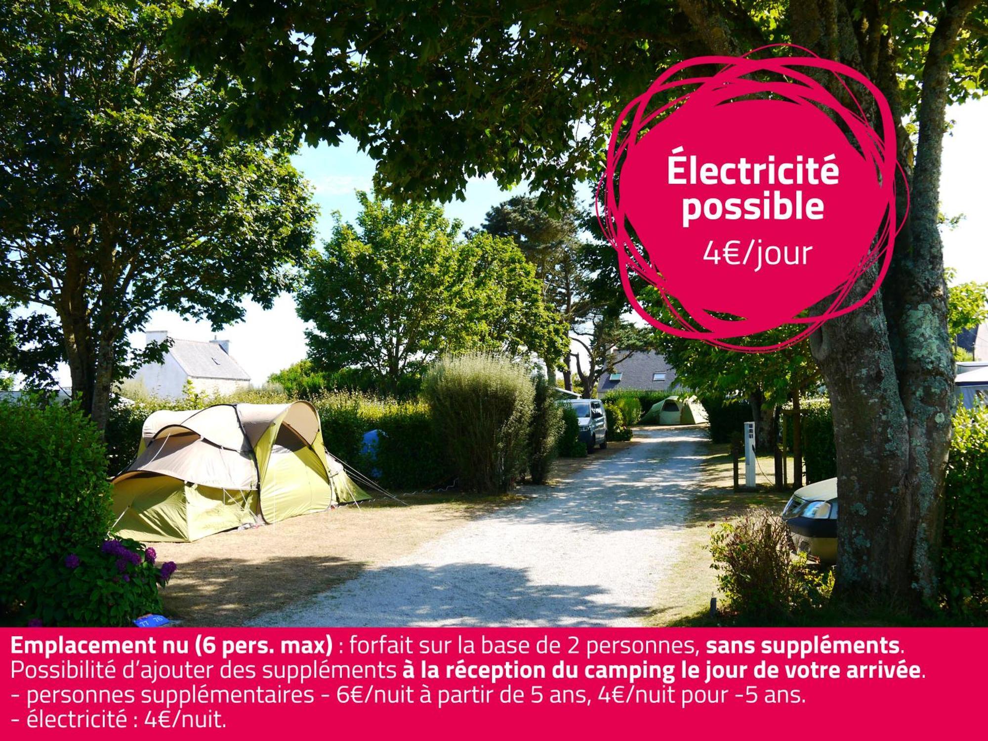 Camping La Corniche Plozévet Buitenkant foto